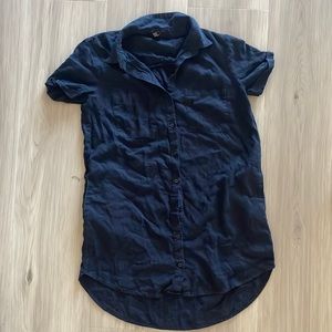 Navy T-Shirt Dress